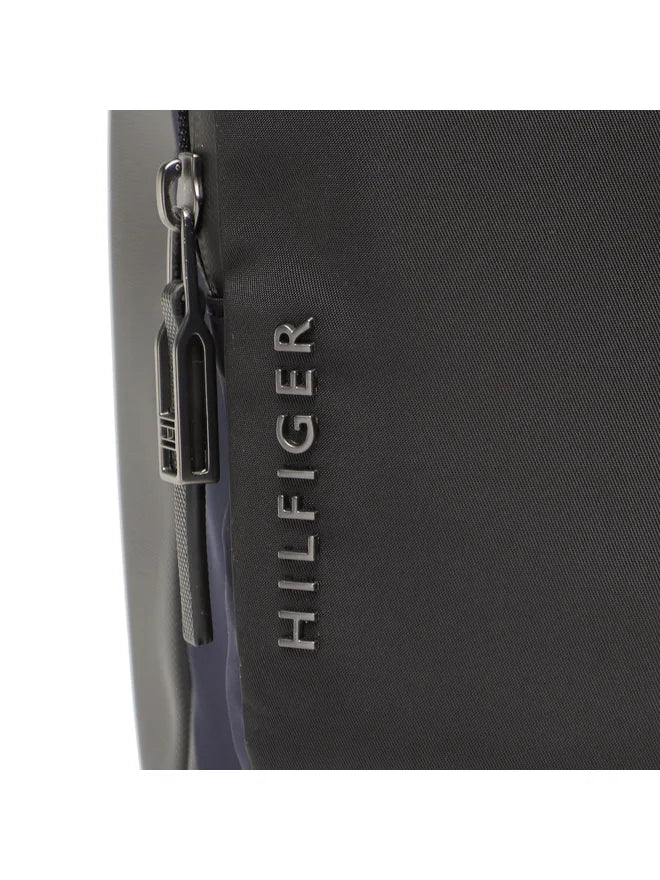 Tommy Hilfiger Zaino Uomo Blu Idrorepellente Porta Computer Logo