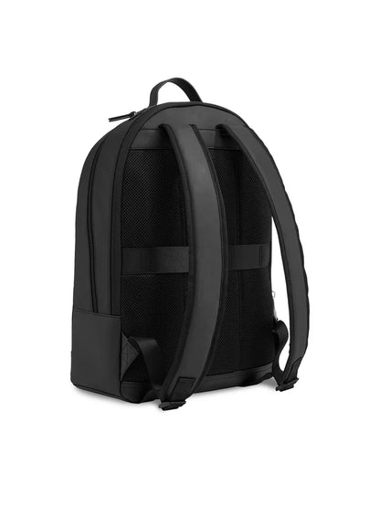 Tommy Hilfiger Zaino Uomo Nero Porta Laptop Regolabile Logo Zaini - vista 3
