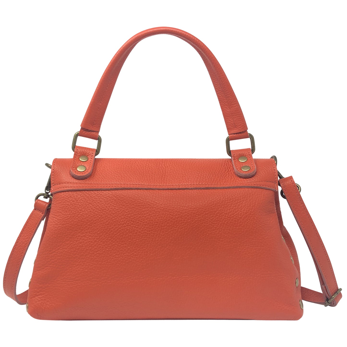 Borsa Donna a Mano con Tracolla, In Vera Pelle, Made in Italy, Modello Zoe Parubi Borse - vista 3
