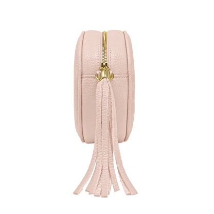 Borsa Donna a Tracolla Rotonda, In Vera Pelle, Made in Italy, Modello Dora Parubi Borse - vista 37
