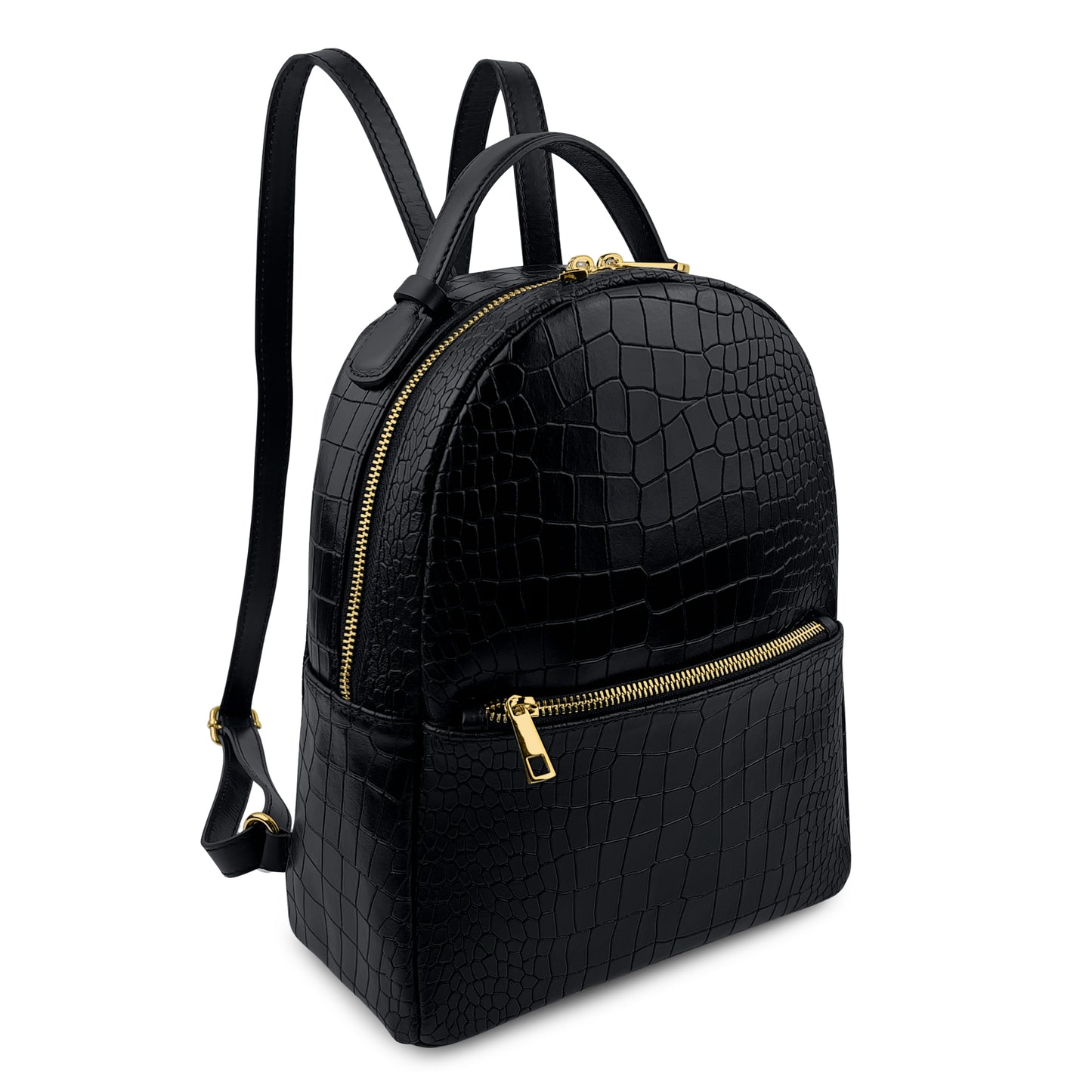 Parubi, Zaino Donna, In Vera Pelle Grana Dollaro, Made in Italy, Modello Amelia - vista 7