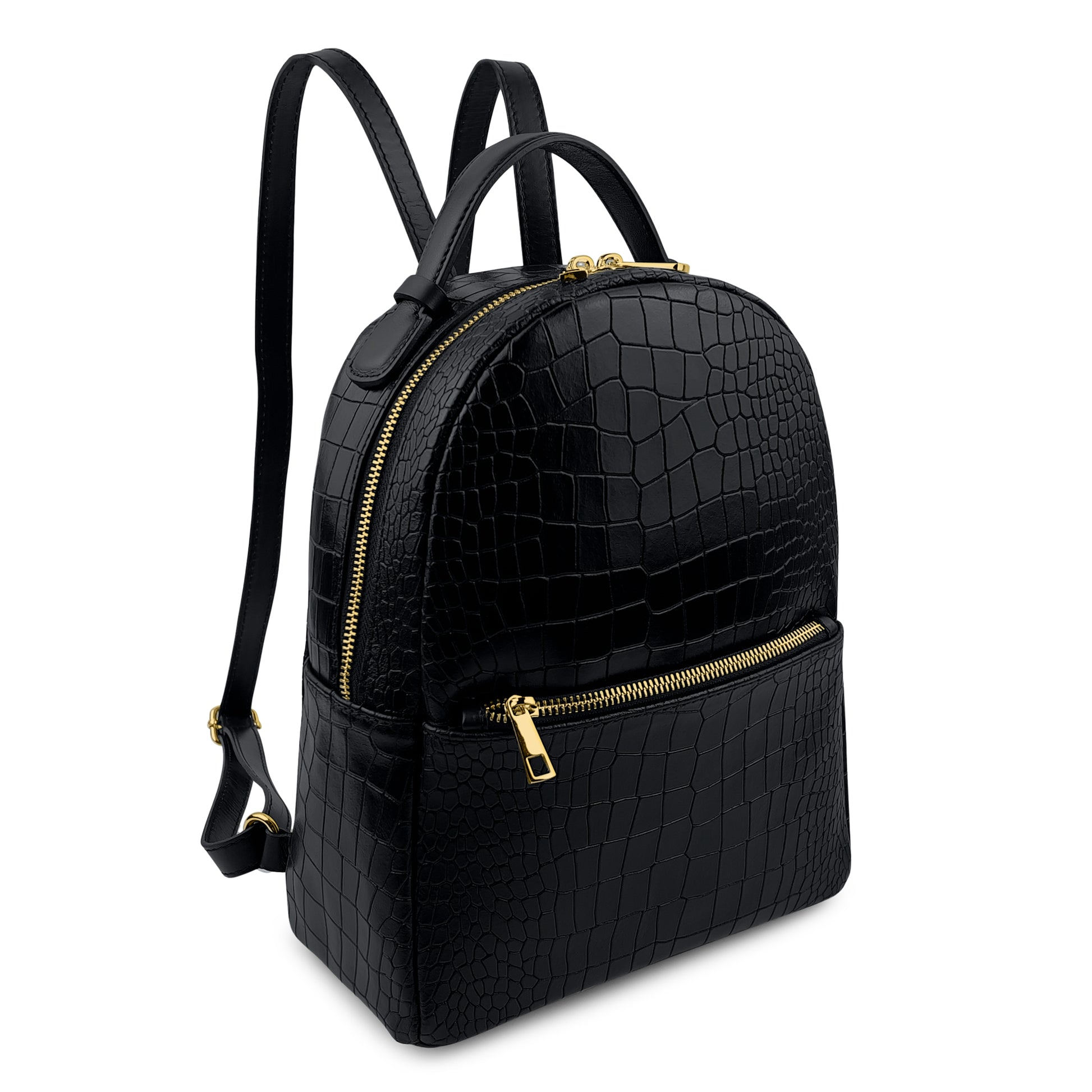 Parubi, Zaino Donna, In Vera Pelle Grana Dollaro, Made in Italy, Modello Amelia - vista 7