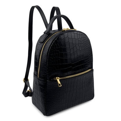 Parubi, Zaino Donna, In Vera Pelle Grana Dollaro, Made in Italy, Modello Amelia - vista 7