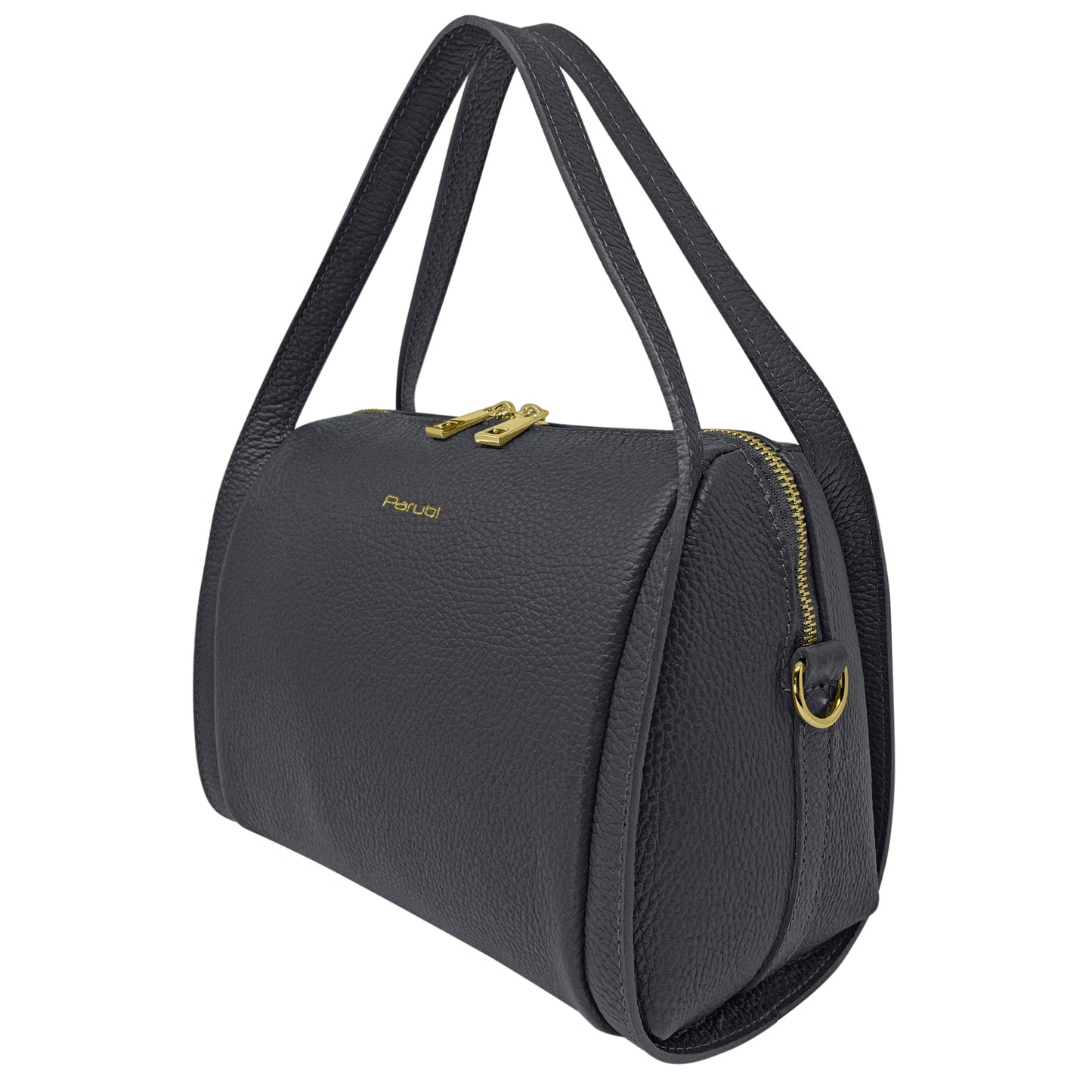 Borsa Donna a Mano con Tracolla, In Vera Pelle Morbida, Made in Italy, Modello Anette Parubi Borse - vista 16