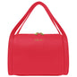 Borsa Donna a Mano con Tracolla, In Vera Pelle Morbida, Made in Italy, Modello Anette Parubi Borse Rosso - vista 57