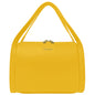 Borsa Donna a Mano con Tracolla, In Vera Pelle Morbida, Made in Italy, Modello Anette Parubi Borse Giallo - vista 50