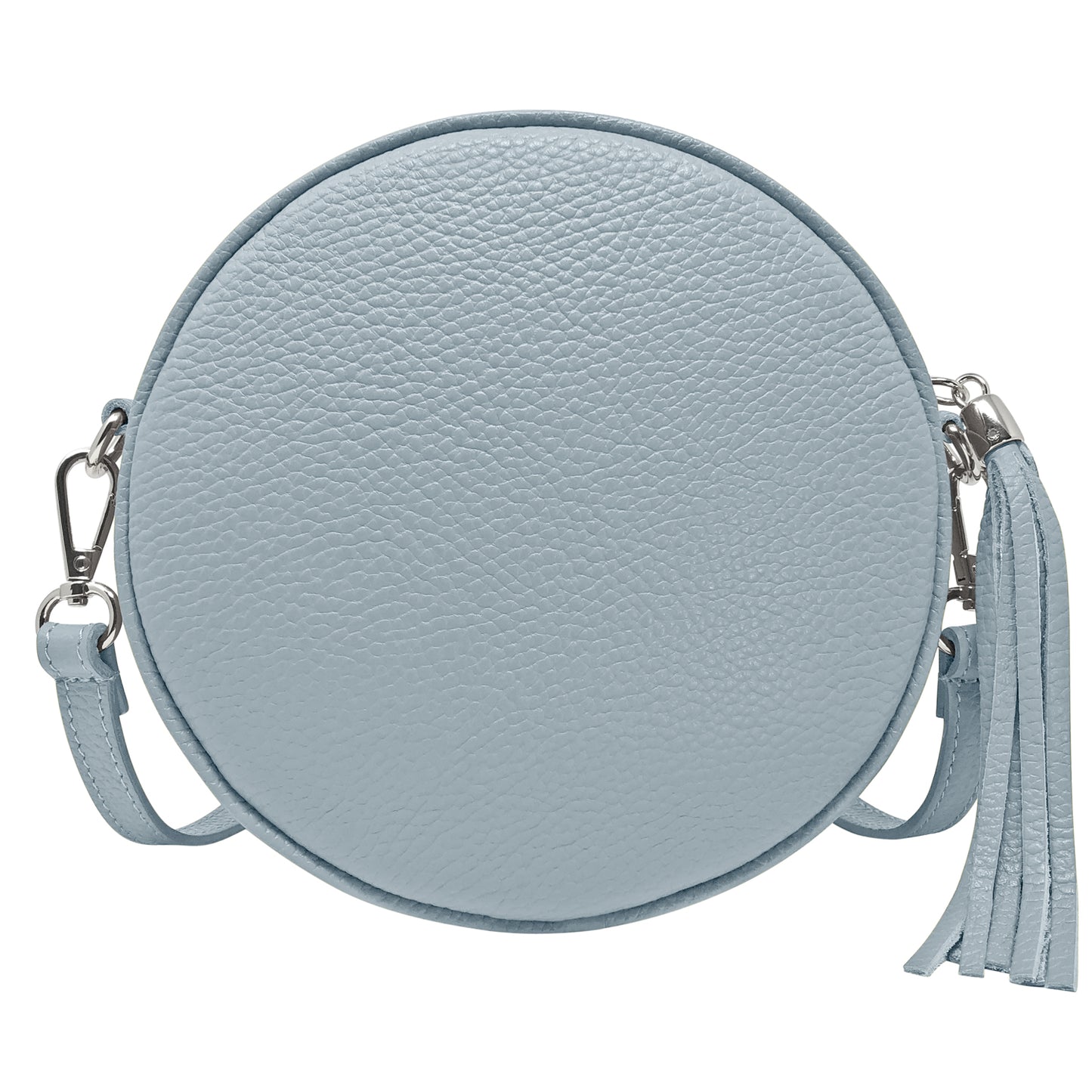 Borsa Donna a Tracolla Rotonda, In Vera Pelle, Made in Italy, Modello Dora Parubi Borse - vista 43