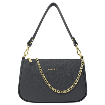 Borsa Donna a Tracolla e Spalla, In Vera Pelle, Made in Italy, Modello Isa Parubi Borse - vista 2