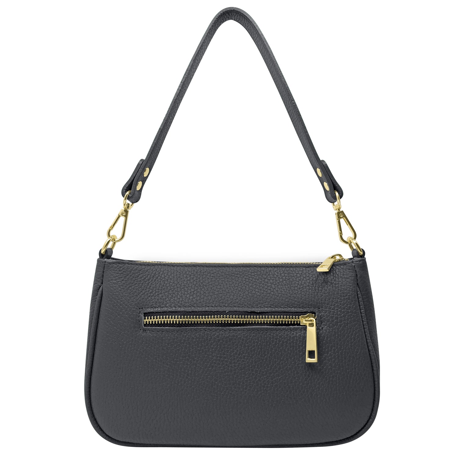 Borsa Donna a Tracolla e Spalla, In Vera Pelle, Made in Italy, Modello Isa Parubi Borse - vista 4