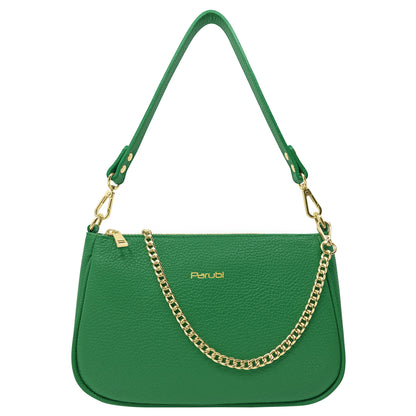Borsa Donna a Tracolla e Spalla, In Vera Pelle, Made in Italy, Modello Isa Parubi Borse - vista 16