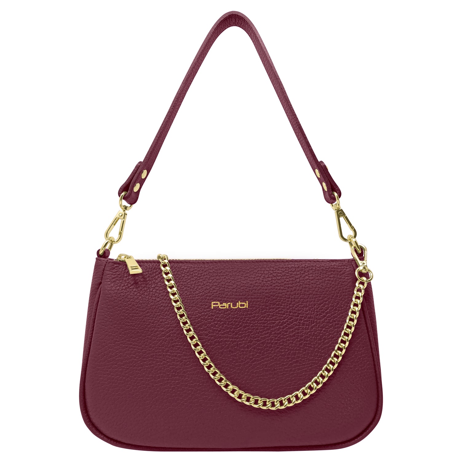 Borsa Donna a Tracolla e Spalla, In Vera Pelle, Made in Italy, Modello Isa Parubi Borse - vista 9
