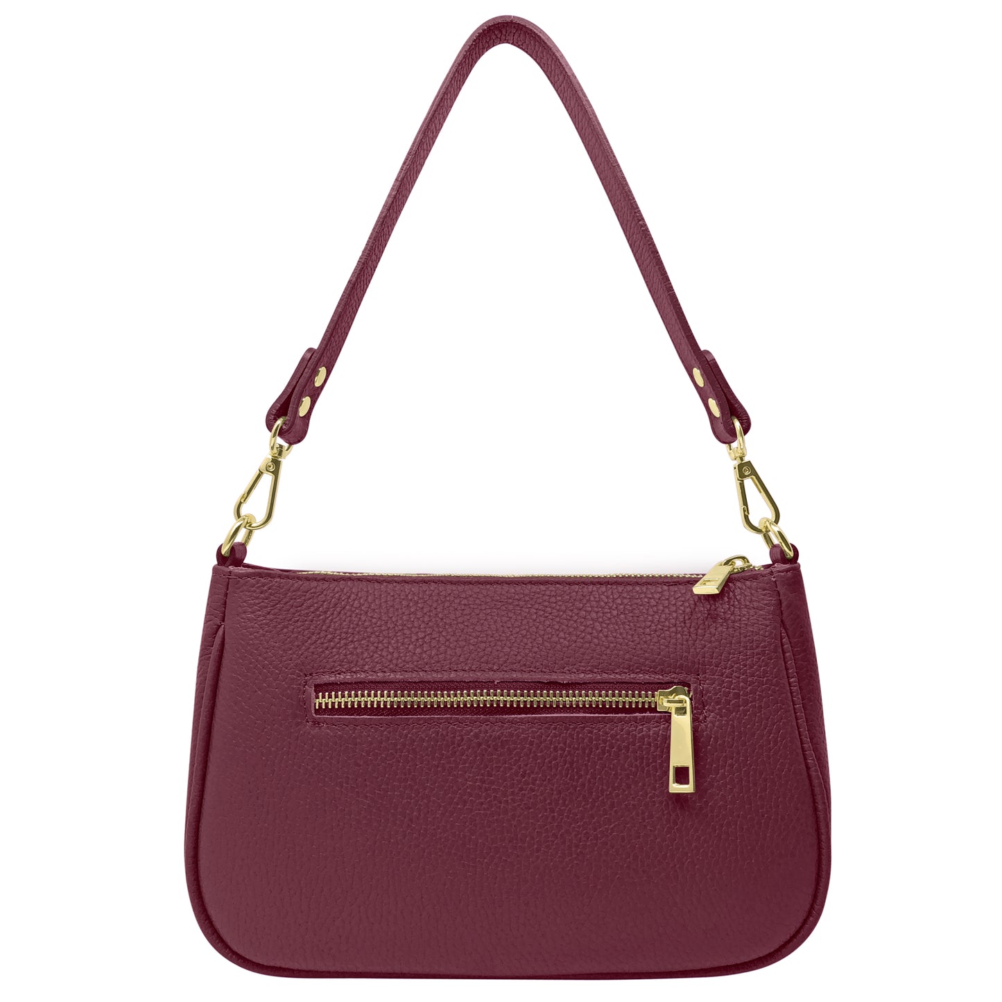 Borsa Donna a Tracolla e Spalla, In Vera Pelle, Made in Italy, Modello Isa Parubi Borse - vista 11