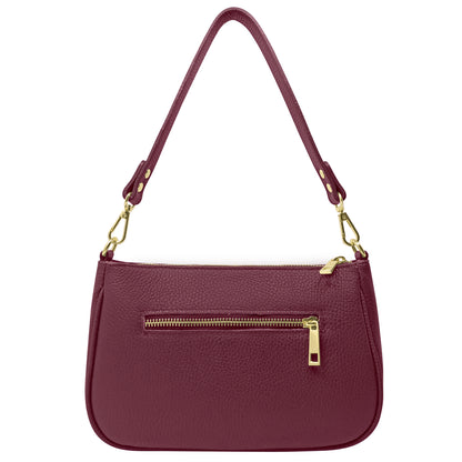 Borsa Donna a Tracolla e Spalla, In Vera Pelle, Made in Italy, Modello Isa Parubi Borse - vista 11