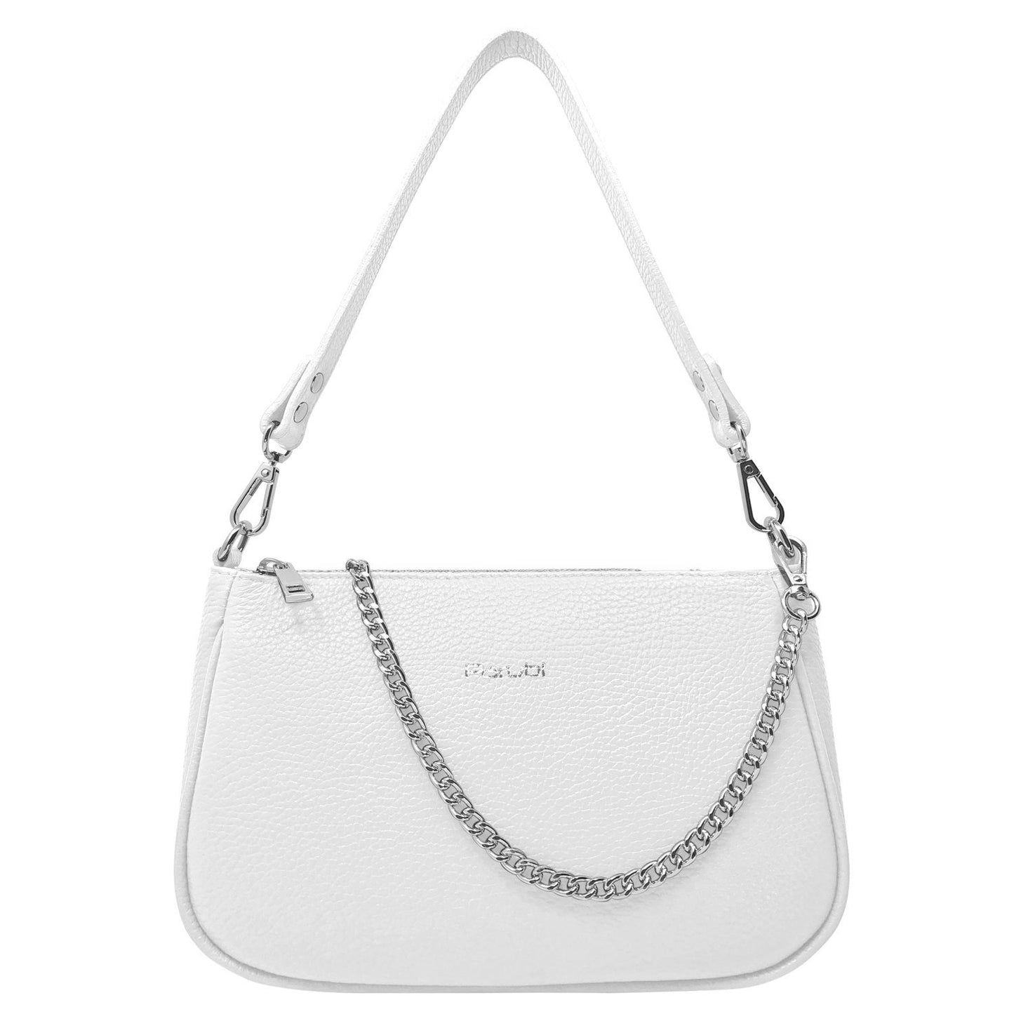 Borsa Donna a Tracolla e Spalla, In Vera Pelle, Made in Italy, Modello Isa Parubi Borse - vista 37