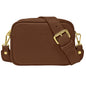 Borsa Donna a Tracolla, In Vera Pelle, Made in Italy, Modello Ginevra Parubi Borse Marrone - vista 111