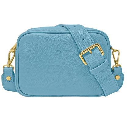 Borsa Donna a Tracolla, In Vera Pelle, Made in Italy, Modello Ginevra Parubi Borse Carta Da Zucchero - vista 91