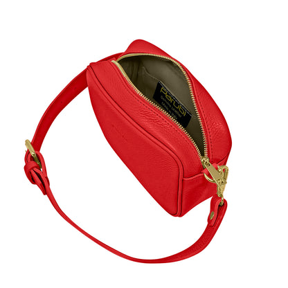 Borsa Donna a Tracolla, In Vera Pelle, Made in Italy, Modello Ginevra Parubi Borse - vista 29