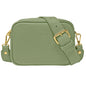 Borsa Donna a Tracolla, In Vera Pelle, Made in Italy, Modello Ginevra Parubi Borse Verde Salvia - vista 6