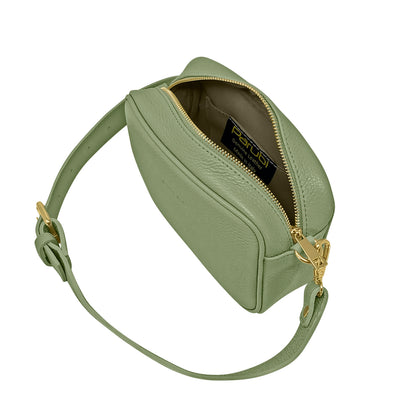 Borsa Donna a Tracolla, In Vera Pelle, Made in Italy, Modello Ginevra Parubi Borse - vista 9