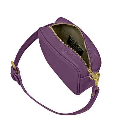 Borsa Donna a Tracolla, In Vera Pelle, Made in Italy, Modello Ginevra Parubi Borse - vista 19