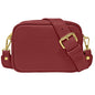 Borsa Donna a Tracolla, In Vera Pelle, Made in Italy, Modello Ginevra Parubi Borse Bordeaux - vista 11