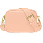 Borsa Donna a Tracolla, In Vera Pelle, Made in Italy, Modello Ginevra Parubi Borse Rosa Cipria - vista 61