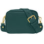 Borsa Donna a Tracolla, In Vera Pelle, Made in Italy, Modello Ginevra Parubi Borse Verde Petrolio - vista 131