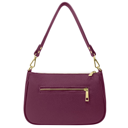 Borsa Donna a Tracolla e Spalla, In Vera Pelle, Made in Italy, Modello Isa Parubi Borse - vista 25