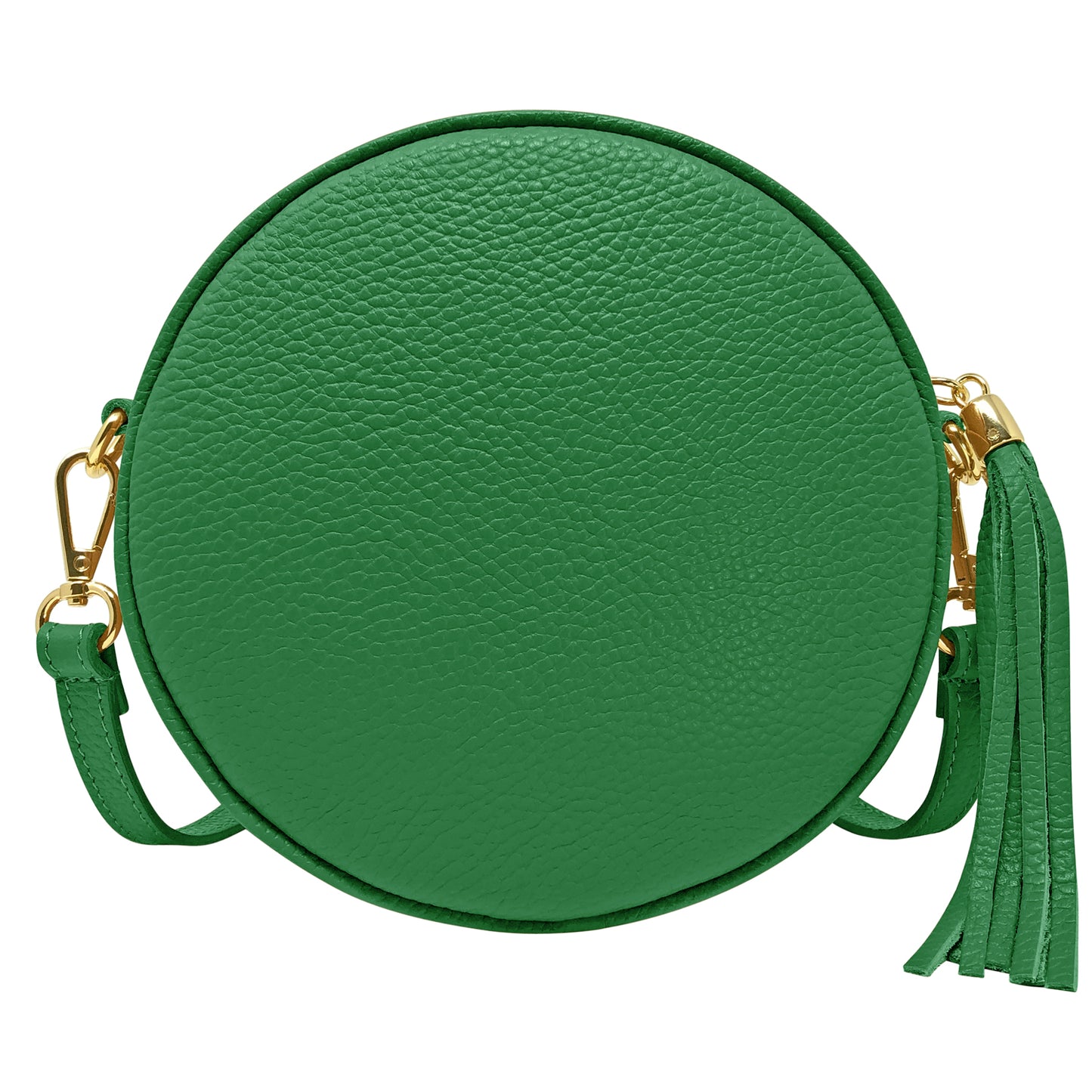 Borsa Donna a Tracolla Rotonda, In Vera Pelle, Made in Italy, Modello Dora Parubi Borse - vista 23
