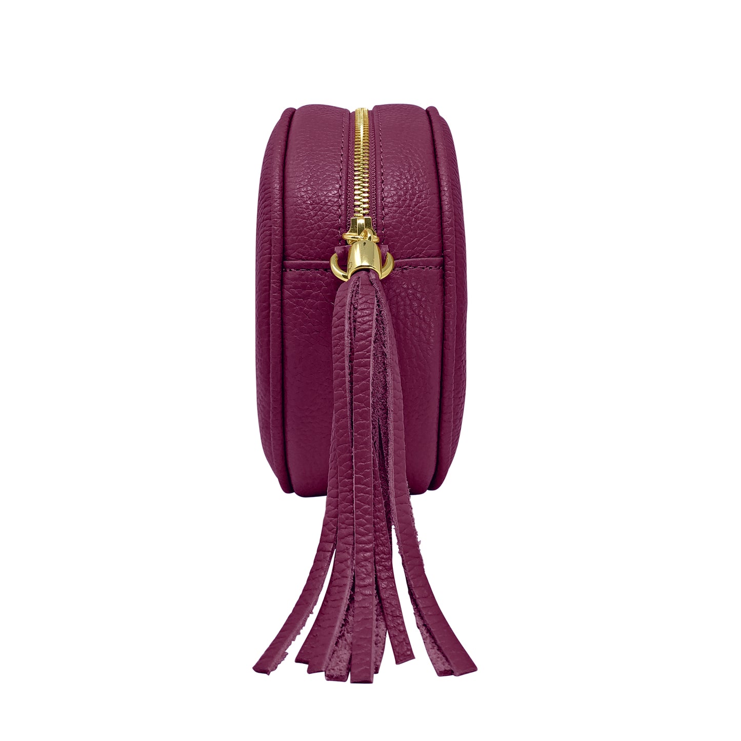 Borsa Donna a Tracolla Rotonda, In Vera Pelle, Made in Italy, Modello Dora Parubi Borse - vista 72