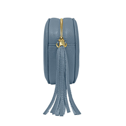 Borsa Donna a Tracolla Rotonda, In Vera Pelle, Made in Italy, Modello Dora Parubi Borse - vista 57