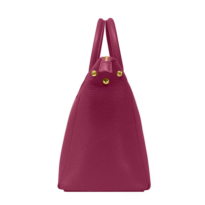 Borsa Donna a Mano con Tracolla, In Vera Pelle Morbida, Made in Italy, Modello Ada Parubi Borse - vista 141