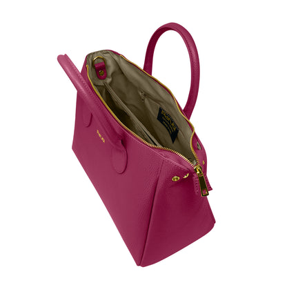 Borsa Donna a Mano con Tracolla, In Vera Pelle Morbida, Made in Italy, Modello Ada Parubi Borse - vista 143