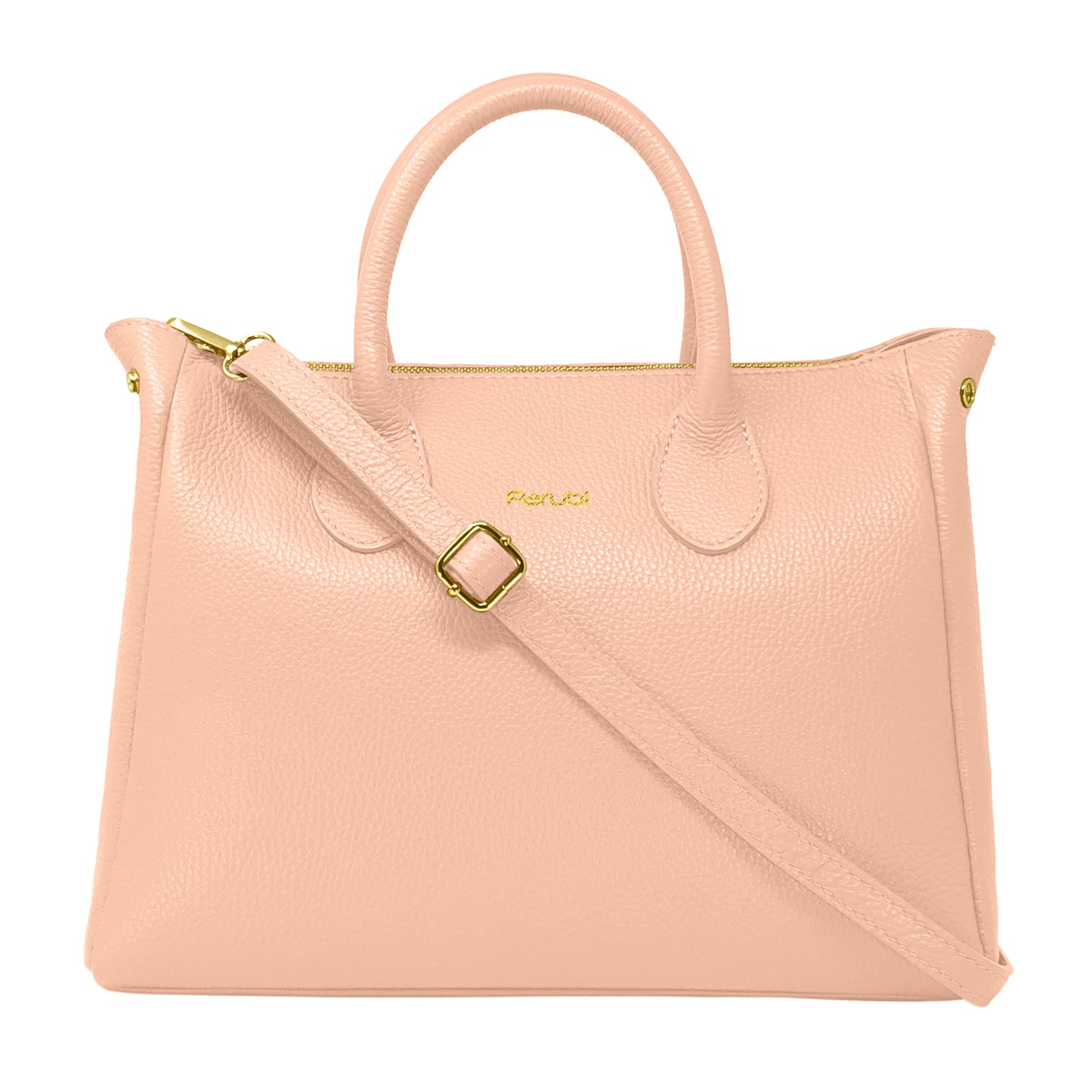 Borsa Donna a Mano con Tracolla, In Vera Pelle Morbida, Made in Italy, Modello Ada Parubi Borse - vista 14