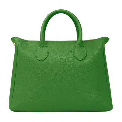 Borsa Donna a Mano con Tracolla, In Vera Pelle Morbida, Made in Italy, Modello Ada Parubi Borse - vista 22