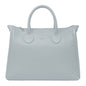 Borsa Donna a Mano con Tracolla, In Vera Pelle Morbida, Made in Italy, Modello Ada Parubi Borse Celeste - vista 97
