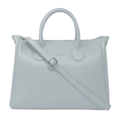 Borsa Donna a Mano con Tracolla, In Vera Pelle Morbida, Made in Italy, Modello Ada Parubi Borse - vista 98