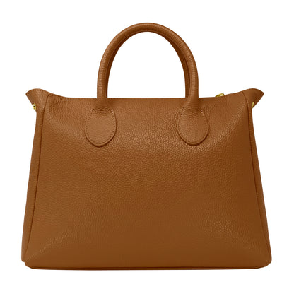 Borsa Donna a Mano con Tracolla, In Vera Pelle Morbida, Made in Italy, Modello Ada Parubi Borse - vista 76