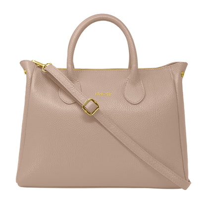 Borsa Donna a Mano con Tracolla, In Vera Pelle Morbida, Made in Italy, Modello Ada Parubi Borse - vista 26