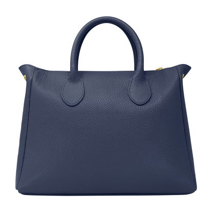 Borsa Donna a Mano con Tracolla, In Vera Pelle Morbida, Made in Italy, Modello Ada Parubi Borse - vista 52