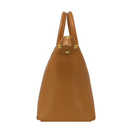 Borsa Donna a Mano con Tracolla, In Vera Pelle Morbida, Made in Italy, Modello Ada Parubi Borse - vista 33