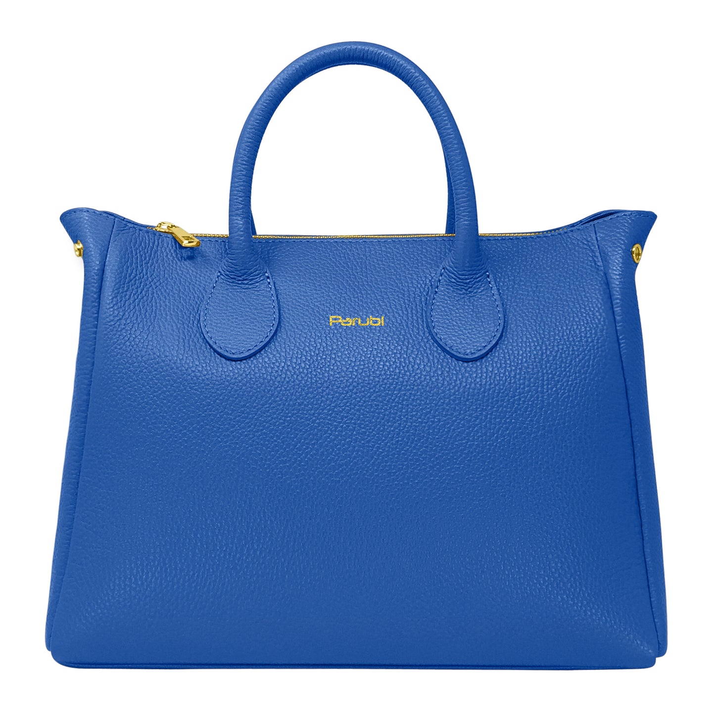 Borsa Donna a Mano con Tracolla, In Vera Pelle Morbida, Made in Italy, Modello Ada Parubi Borse Bluette - vista 37