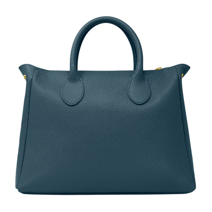 Borsa Donna a Mano con Tracolla, In Vera Pelle Morbida, Made in Italy, Modello Ada Parubi Borse - vista 136