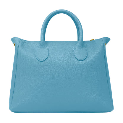 Borsa Donna a Mano con Tracolla, In Vera Pelle Morbida, Made in Italy, Modello Ada Parubi Borse - vista 160