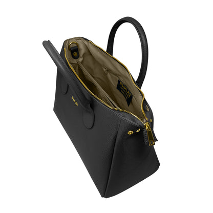 Borsa Donna a Mano con Tracolla, In Vera Pelle Morbida, Made in Italy, Modello Ada Parubi Borse - vista 11