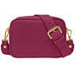 Borsa Donna a Tracolla, In Vera Pelle, Made in Italy, Modello Ginevra Parubi Borse Porpora - vista 21