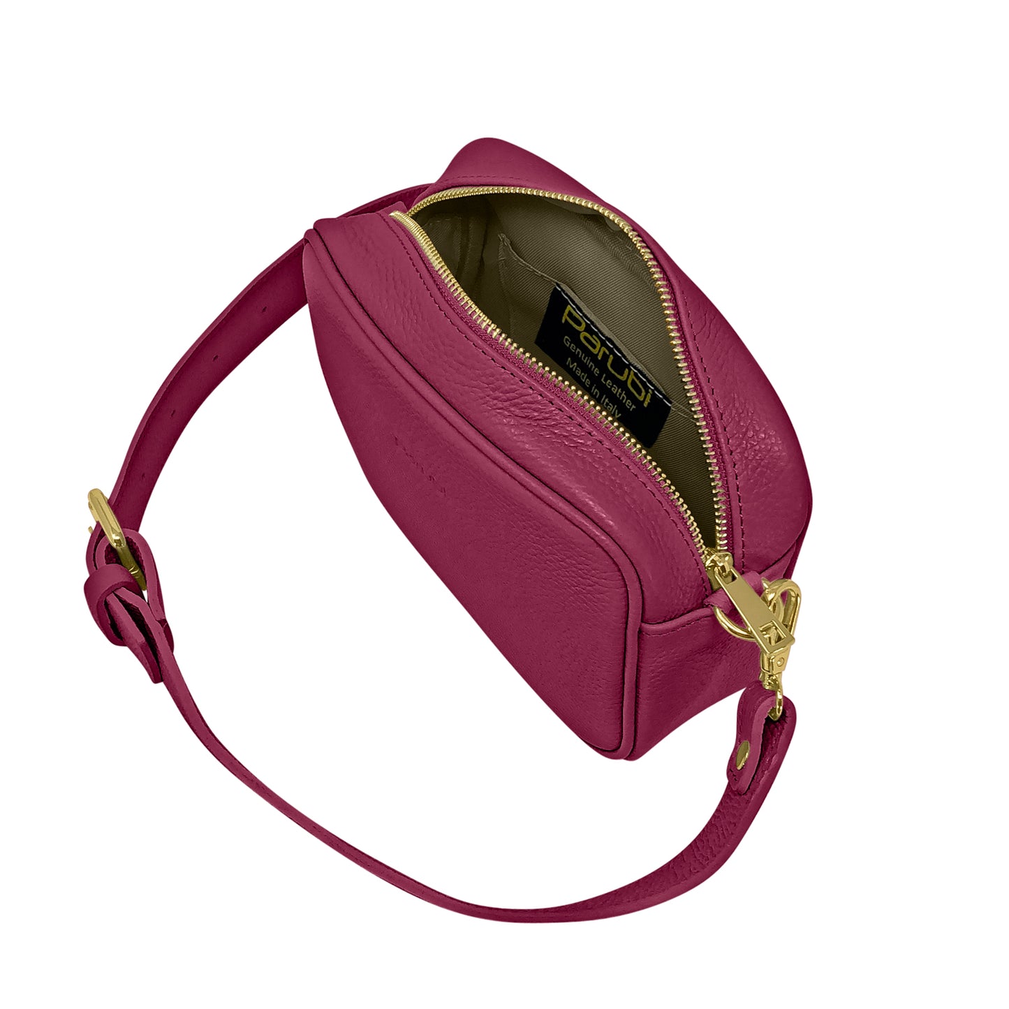 Borsa Donna a Tracolla, In Vera Pelle, Made in Italy, Modello Ginevra Parubi Borse - vista 25