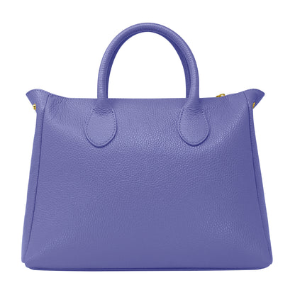 Borsa Donna a Mano con Tracolla, In Vera Pelle Morbida, Made in Italy, Modello Ada Parubi Borse - vista 94