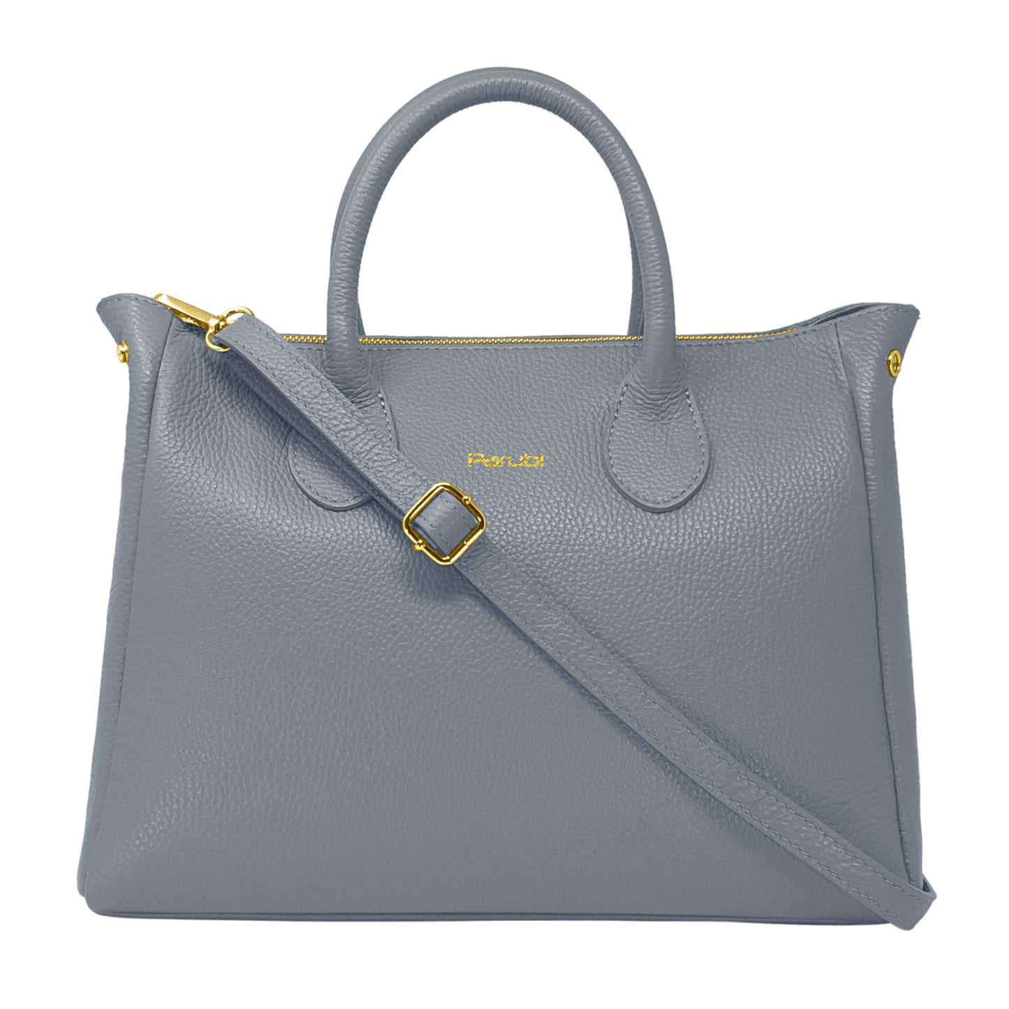 Borsa Donna a Mano con Tracolla, In Vera Pelle Morbida, Made in Italy, Modello Ada Parubi Borse - vista 2