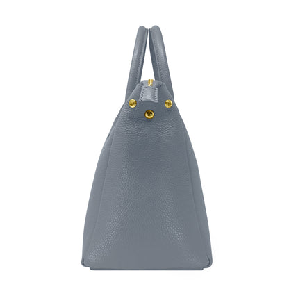 Borsa Donna a Mano con Tracolla, In Vera Pelle Morbida, Made in Italy, Modello Ada Parubi Borse - vista 3